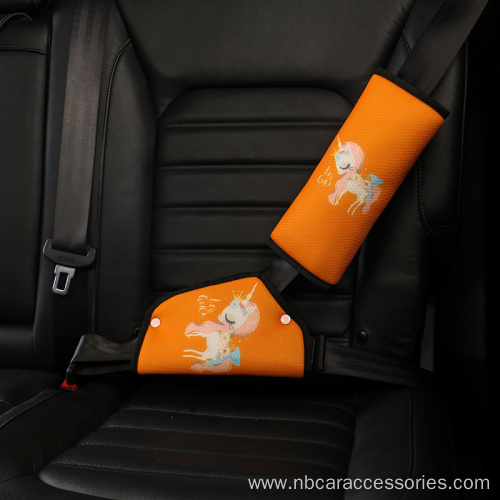 car seat safety belts pad shoulder protector triangles